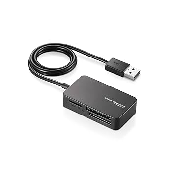 エレコム カードリーダー USB type-C USB3.1 Gen1 9倍速転送 ケーブル一体タイプ Mac用 ブラック MR3C-AP010BK Amazon | エレコム カードリーダー USB type-C USB3.1 Gen1 9